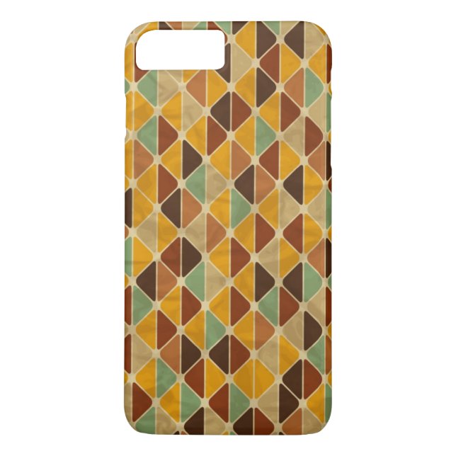 Capa Para iPhone, Case-Mate Teste padrão geométrico retro 3 (Verso)