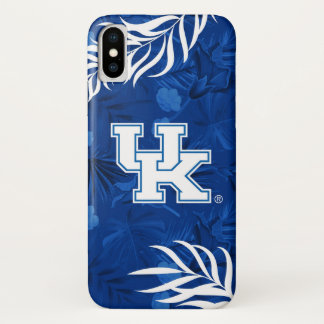 Capa Para iPhone X Teste padrão havaiano de Kentucky |