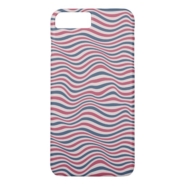 Capa Para iPhone, Case-Mate Teste padrão listrado 2 (Verso)
