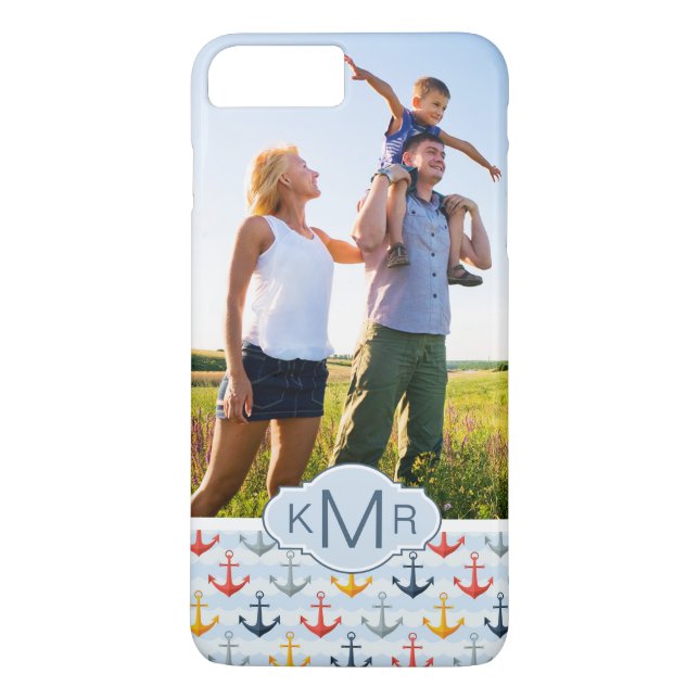 Capa Para iPhone, Case-Mate Teste padrão náutico feito sob encomenda da foto & (Verso)