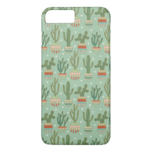 Capa Para iPhone Da Case-Mate Teste padrão Potted do cacto de etapa   de Geo do