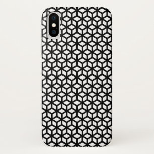 Capa Para iPhone Da Case-Mate Teste padrão preto e branco do cubo
