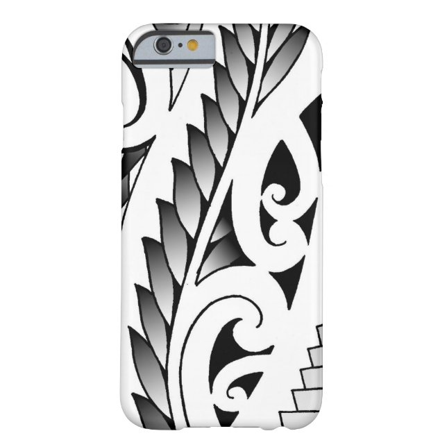 Capa Para iPhone, Case-Mate Teste padrão silverfern maori do tatuagem com (Verso)