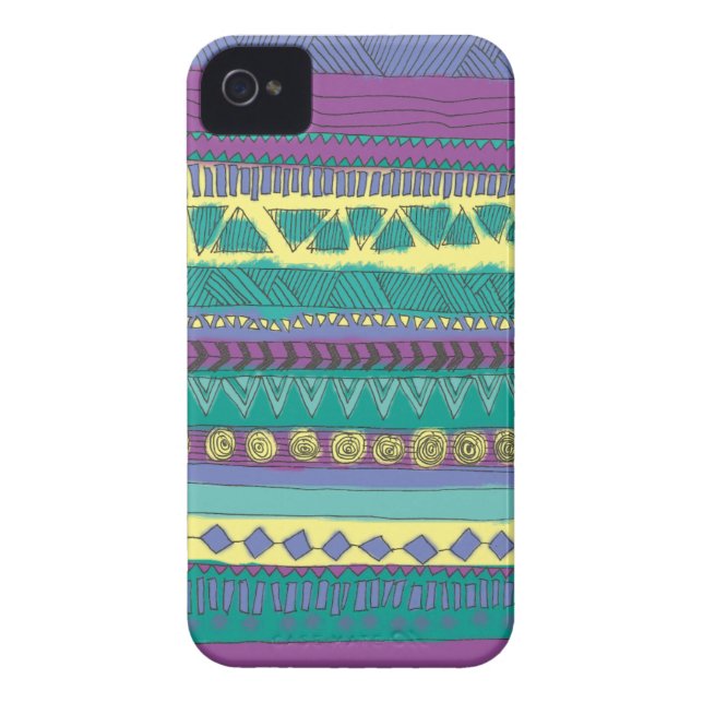 Capa Para iPhone, Case-Mate Teste padrão tribal asteca (Traseira)