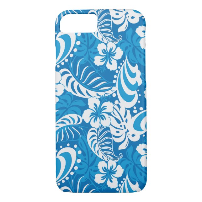 Capa Para iPhone, Case-Mate Teste padrão tropical do hibiscus (Verso)
