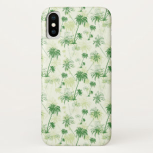 Capa Para iPhone Da Case-Mate Teste padrão verde da palmeira
