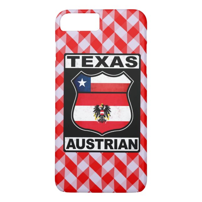 Capa Para iPhone, Case-Mate Texas Austrian American Mobile Case (Verso)