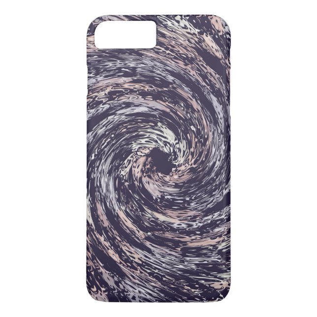 Capa Para iPhone, Case-Mate Textura abstrata do redemoinho (Verso)