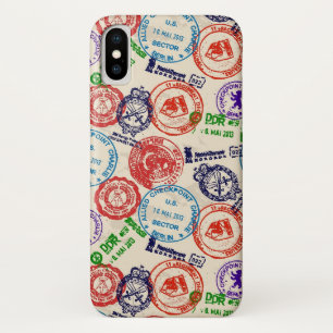 Capa Para iPhone Da Case-Mate Textura com selos reais.