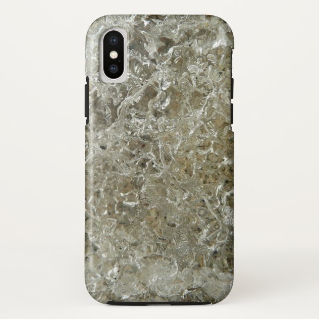 Capa Para iPhone, Case-Mate Textura de Abstrato de gelo glacial (Verso)
