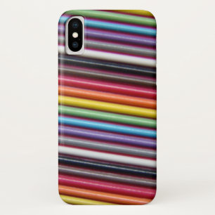 Capa Para iPhone Da Case-Mate Textura do cabo de fita arco-íris