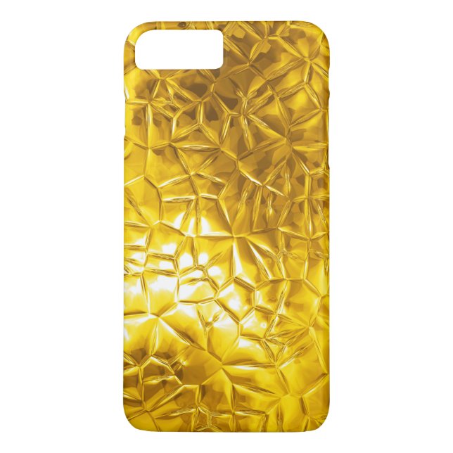 Capa Para iPhone, Case-Mate textura dourada (Verso)