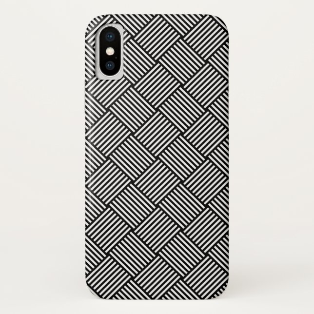Capa Para iPhone, Case-Mate Textura verificada geométrica (Verso)