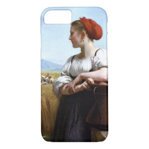 Capa iPhone 8/ 7 The Harvester 1868 William Adolphe Bouguereau
