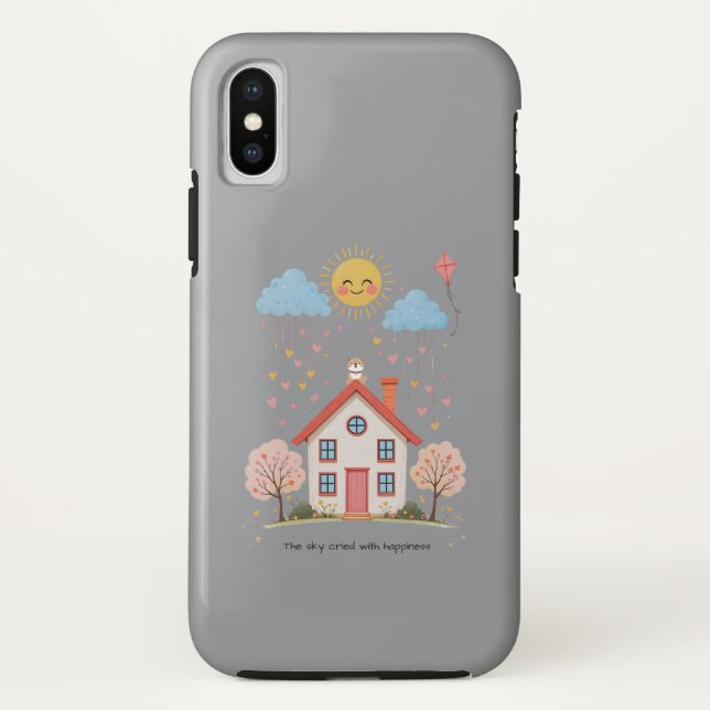 Capa Para iPhone, Case-Mate The sky cried with happiness (Verso)