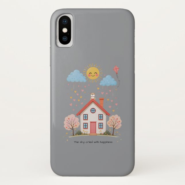 Capa Para iPhone, Case-Mate The sky cried with happiness (Verso)