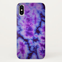 Capa Para iPhone Da Case-Mate Tie Dye Shades de Púrpura e Azul