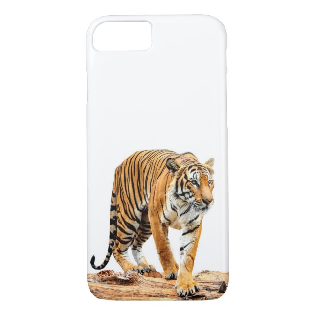 Capa Para iPhone, Case-Mate Tigre Em Um Log (Verso)