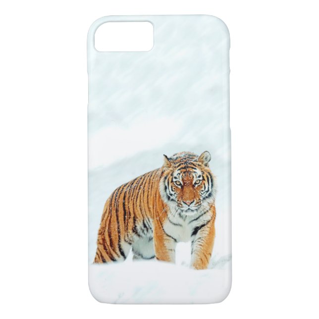 Capa Para iPhone, Case-Mate Tigre na neve (Verso)