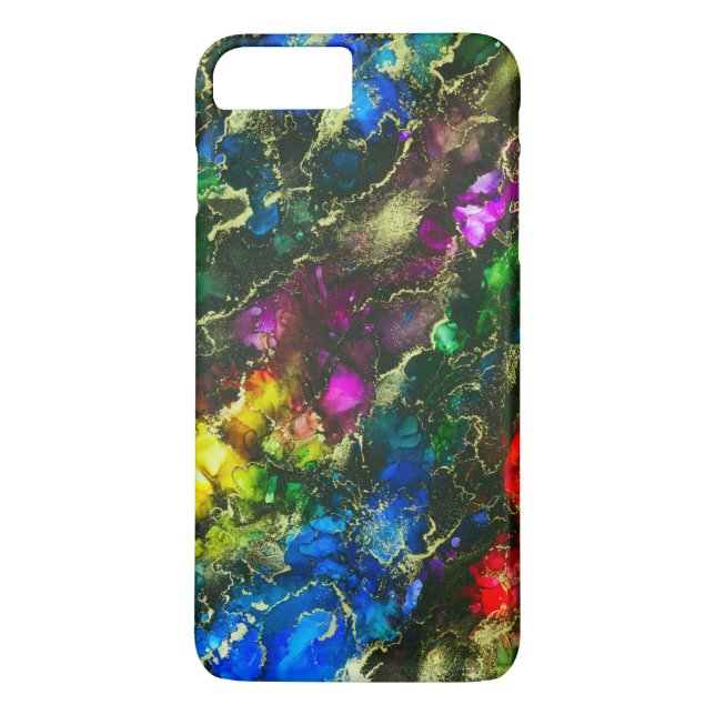 Capa Para iPhone, Case-Mate Tinta de Abstrato alcoólico psicodélica (Verso)