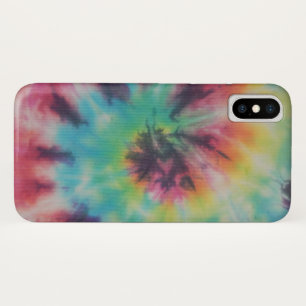 Capa Para iPhone Da Case-Mate Tintura do laço da espiral do arco-íris
