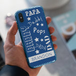Capa Para iPhone Da Case-Mate Tipografia do Pai de tendências<br><div class="desc">O grafite de tendências digitado por capa de telefone,  faria um presente de excelente para Dia de os pais!</div>
