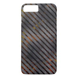 Capa iPhone 8 Plus/7 Plus Tiras de corte cruzado de cinzas ou fitas de carbo