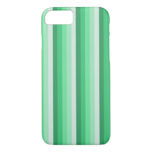 Capa iPhone 8/ 7 Tiras de sombra verdes