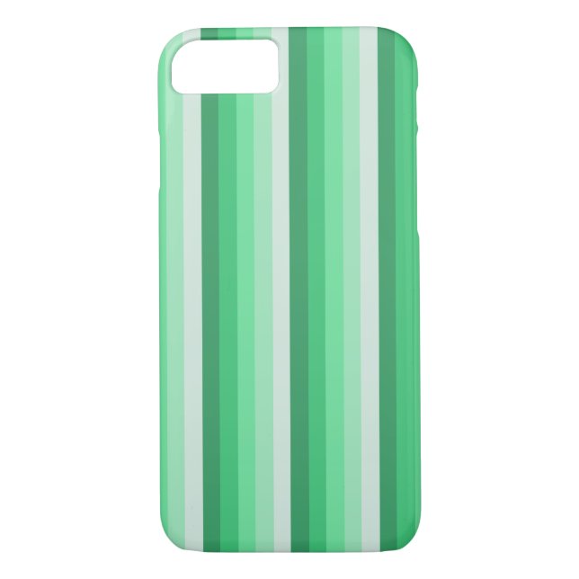 Capa Para iPhone, Case-Mate Tiras de sombra verdes (Verso)