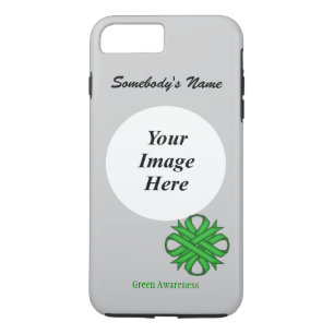 Capa iPhone 8 Plus/7 Plus Tmpl de Fita Verde por Kenneth Yoncich