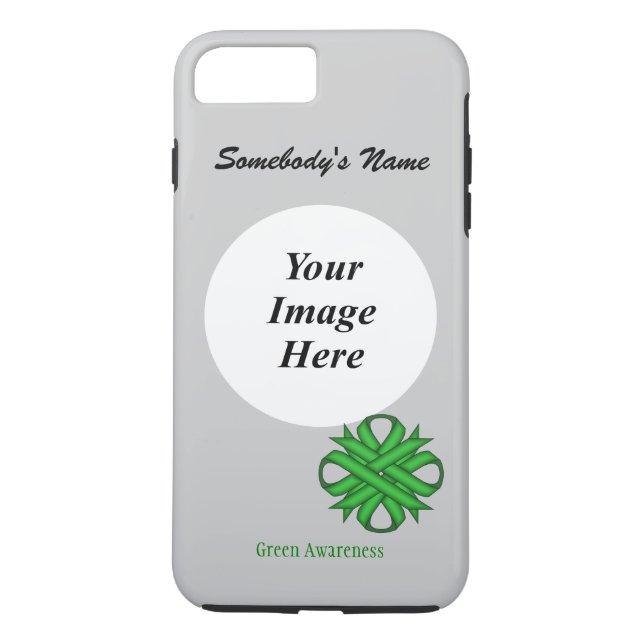 Capa Para iPhone, Case-Mate Tmpl de Fita Verde por Kenneth Yoncich (Verso)