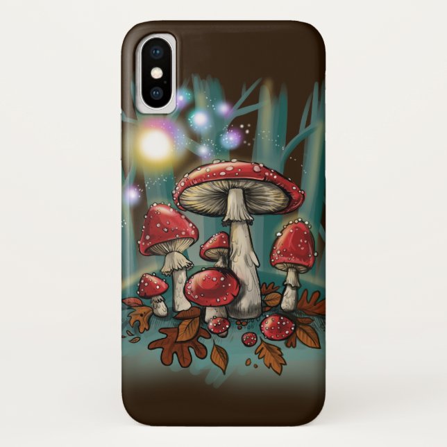 Capa Para iPhone, Case-Mate Toadstool cogumelos~ iphone (Verso)