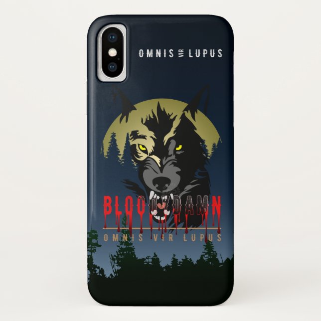 Capa Para iPhone, Case-Mate Todo homem é Lobo (Verso)