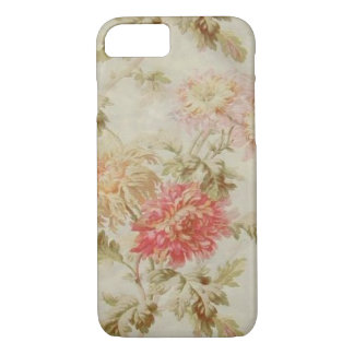 Capa iPhone 8/ 7 Toile floral francês antigo