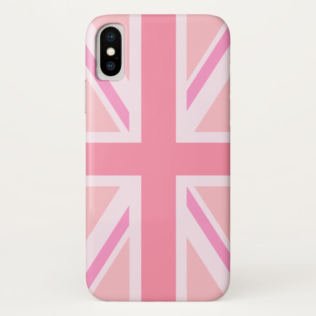Capa Para iPhone, Case-Mate Tomada/bandeira rosa (Verso)