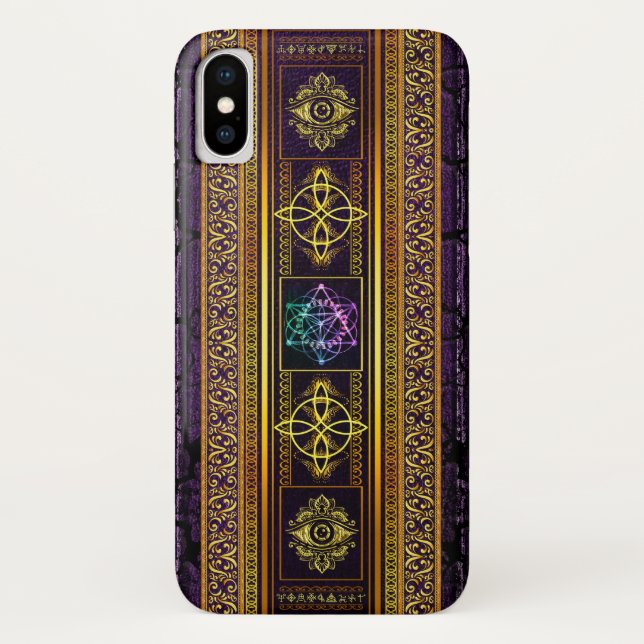 Capa Para iPhone, Case-Mate Tomo Pagão Feitiços de Magia Negra Wicca & Bruxari (Verso)
