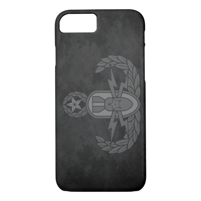 Capa Para iPhone, Case-Mate Tons do cinza do EOD (Verso)