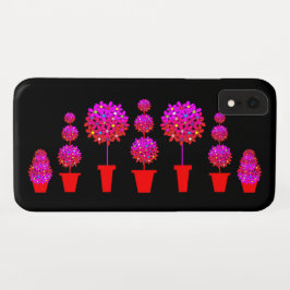 Capa Para iPhone XR Tópico personalizável de Daisy Puff