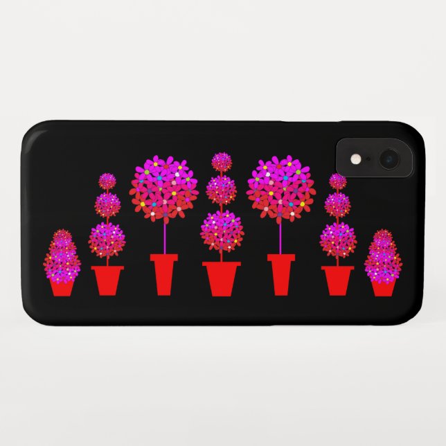 Capa Para iPhone, Case-Mate Tópico personalizável de Daisy Puff (Verso (Horizontal))