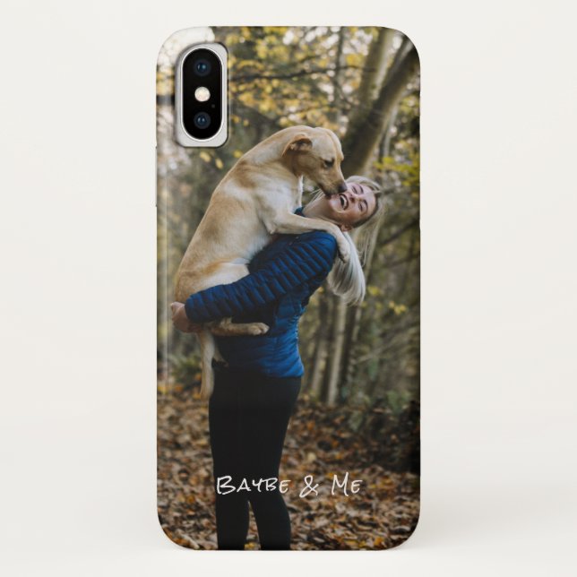 Capa Para iPhone, Case-Mate Topografia de fotos personalizada (Verso)