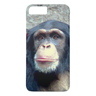 Capa Para iPhone Da Case-Mate Trabalho de arte de chimpanzé exclusivo
