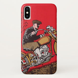 Capa Para iPhone Da Case-Mate Transporte Antigo, Motociclista Antigo