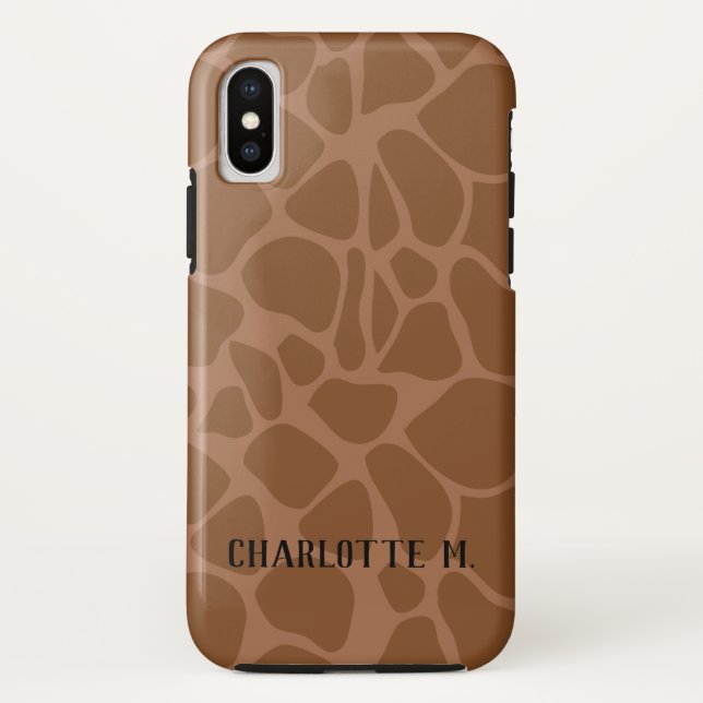 Capa Para iPhone, Case-Mate Trendy Giraffe - Impressão de Capa de telefone de  (Verso)