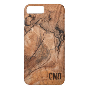 Capa Para iPhone Da Case-Mate Trendy Monogramed Nature Hardwood