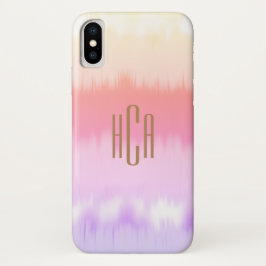 Capa Para iPhone Da Case-Mate Trendy Ombré Tie Dye em Pink Leve e Coral