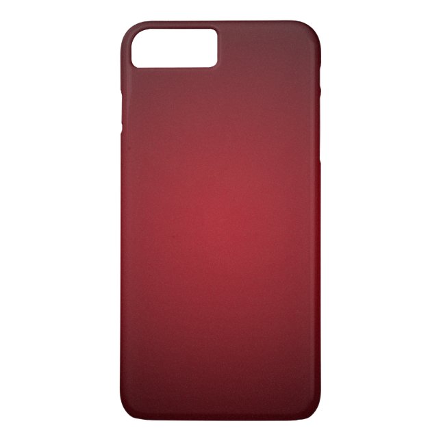 Capa Para iPhone, Case-Mate Trendy Red-Black Grainy Vignette (Verso)