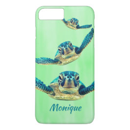 Capa Para iPhone Da Case-Mate Três tartarugas de mar que nadam