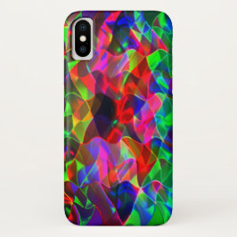 Capa Para iPhone Da Case-Mate Triângulos curvos coloridos ou ondulações colorida