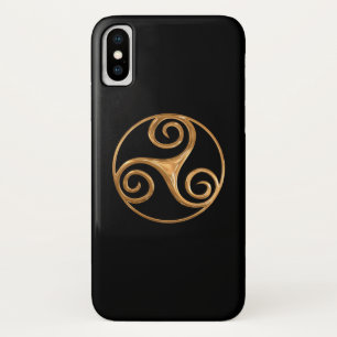 Capa Para iPhone Da Case-Mate Triskelion Dourado