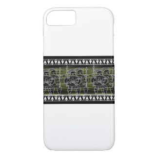 Capa iPhone 8/ 7 Tropa grega Black Figure